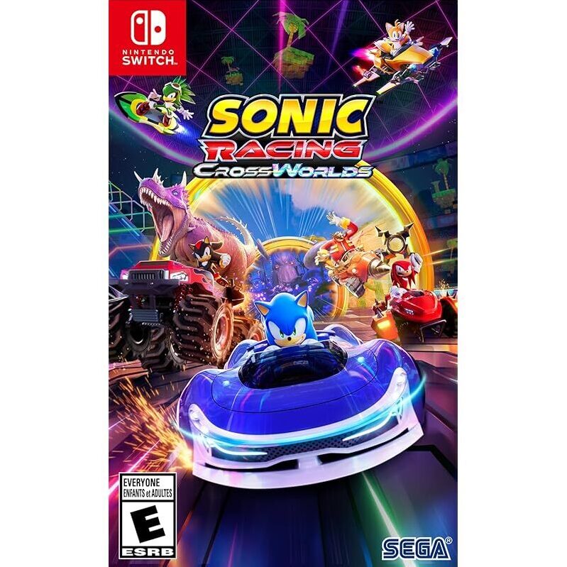 Sonic Racing: CrossWorlds Amazon Exclusive Edition for Nintendo Switch