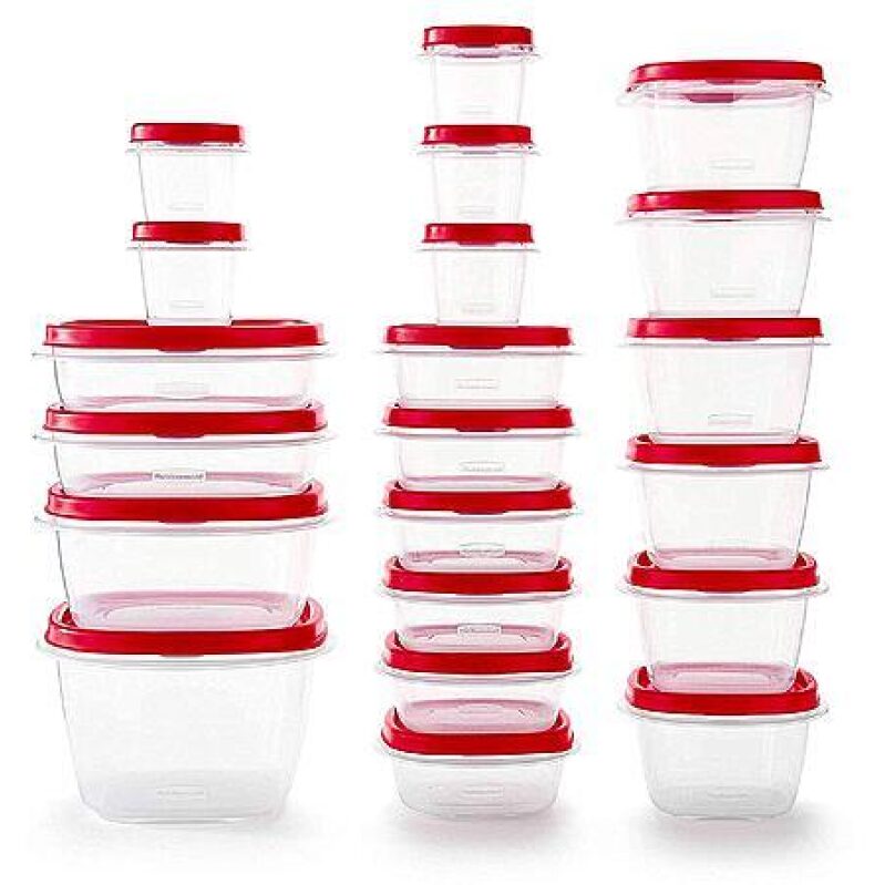 42-Piece Food Storage Containers with Lids - Ultimate Kitchen Organization