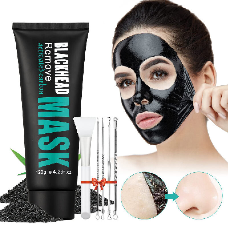 Activated Charcoal Black Mask for Acne - 120g
