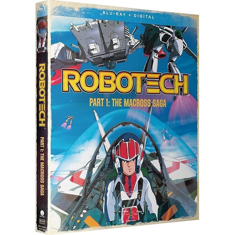 Robotech: Part 1 The Macross Saga Blu-ray + Digital - Unmissable Sci-Fi Collection