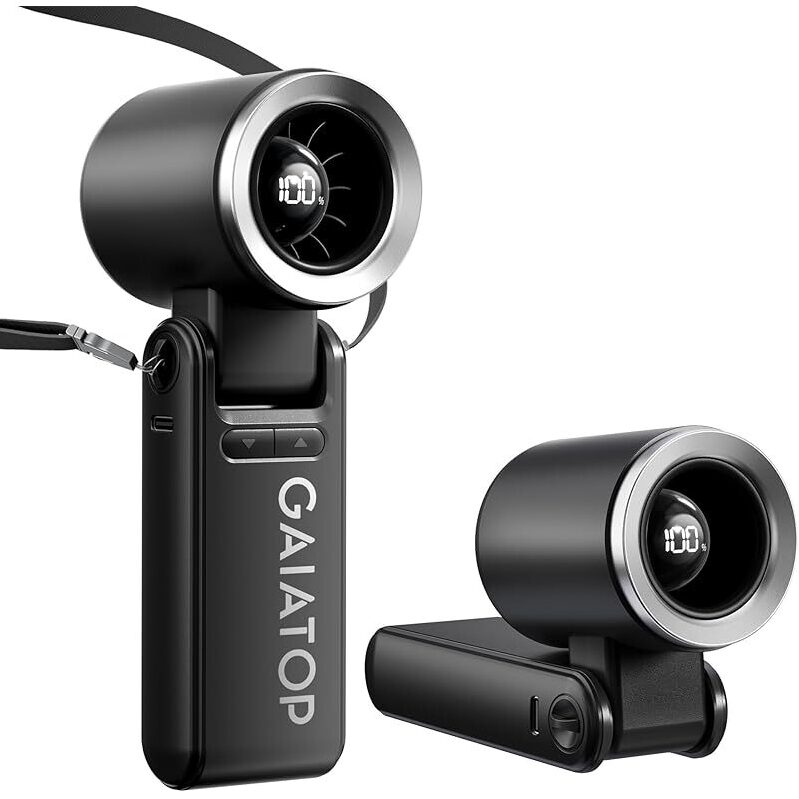 Portable 4-in-1 Turbo Fan with 6-Speed - High Efficiency Cooling