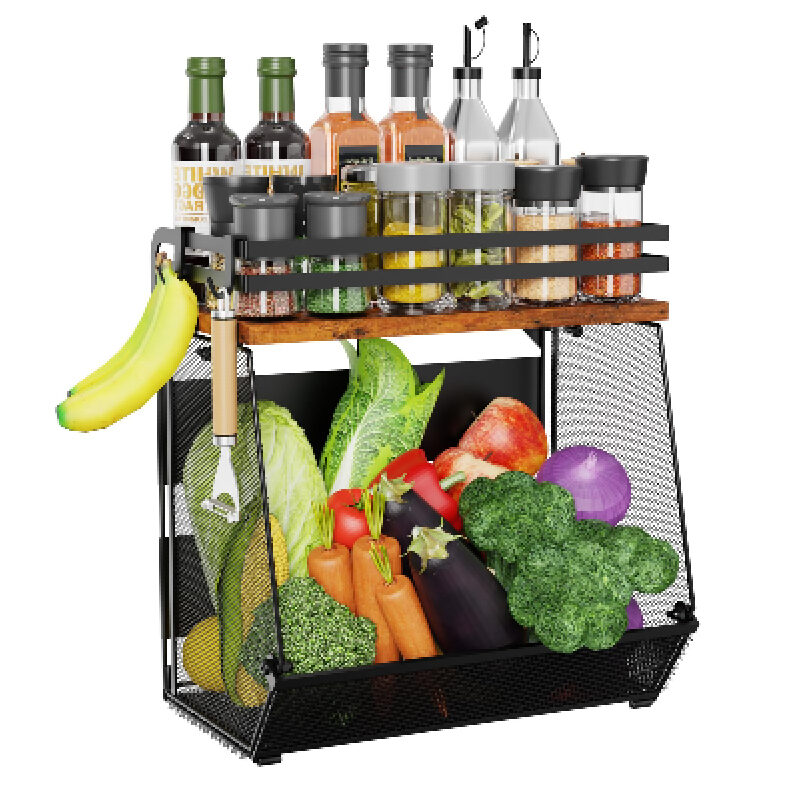 Magnetic Refrigerator Organizer - Maximize Kitchen Storage