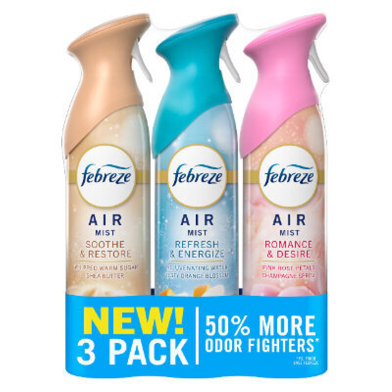 Febreze Air Fresheners - 3 Pack - Soothe & Refresh Your Space