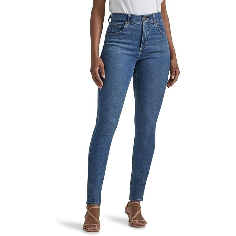 Lee Women's Ultra Lux Comfort with Flex Motion Skinny Leg Jean