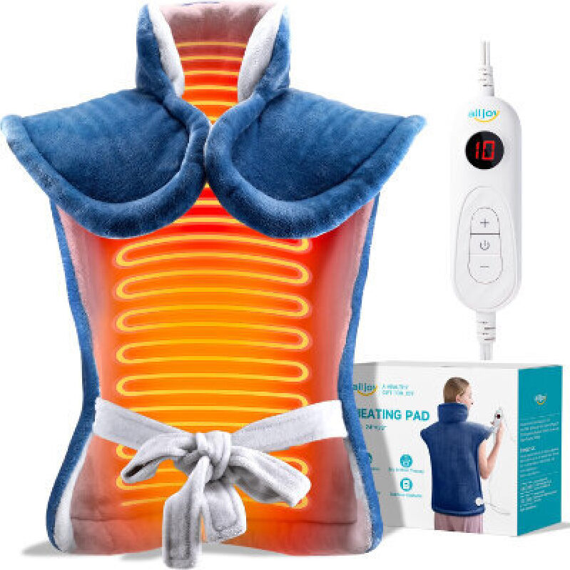 ALLJOY Neck, Shoulder, and Back Heating Pad - Relieve Aches and Pains