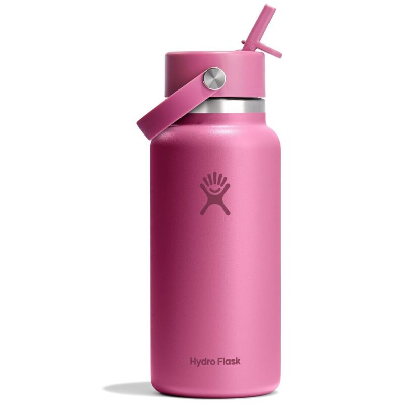 Hydro Flask 32 oz Stainless Steel Vacuum Insulated Water Bottle, Pink