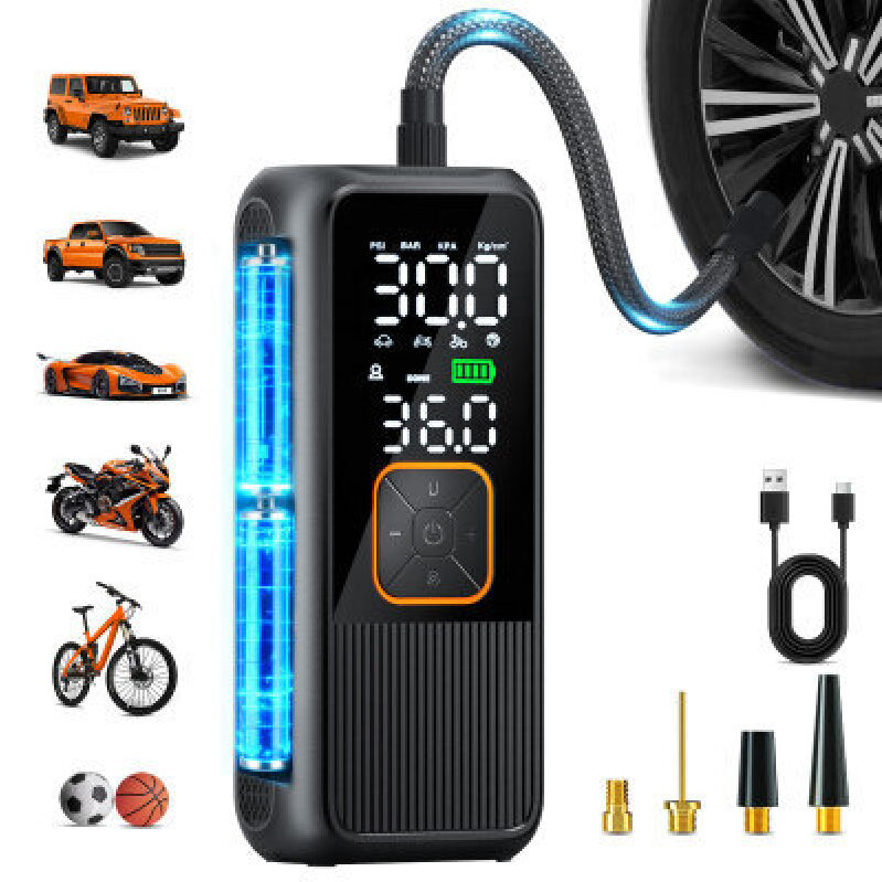 Tire Inflator Portable Air Compressor - Efficient, Reliable, and Easy-to-Use