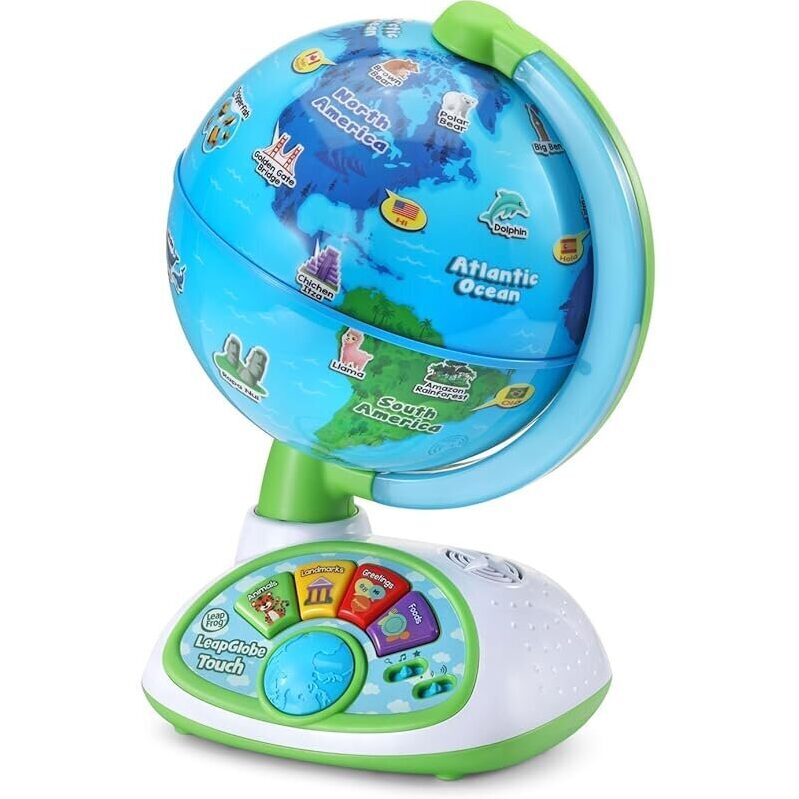 LeapFrog LeapGlobe Light-Up and Touch Interactive Globe