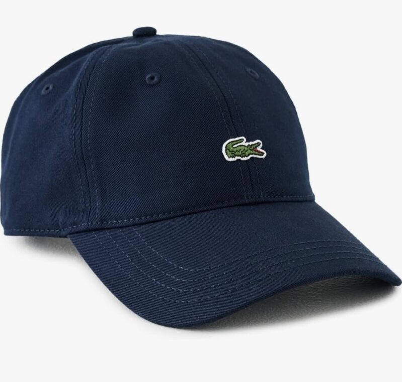 Lacoste Men's Cotton Twill Side Logo Baseball Cap - Spring Sale
