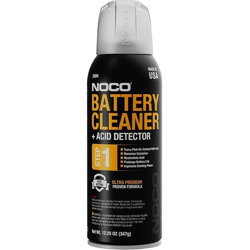 NOCO Battery Terminal Cleaner Spray and Corrosion Cleaner - 12.25oz