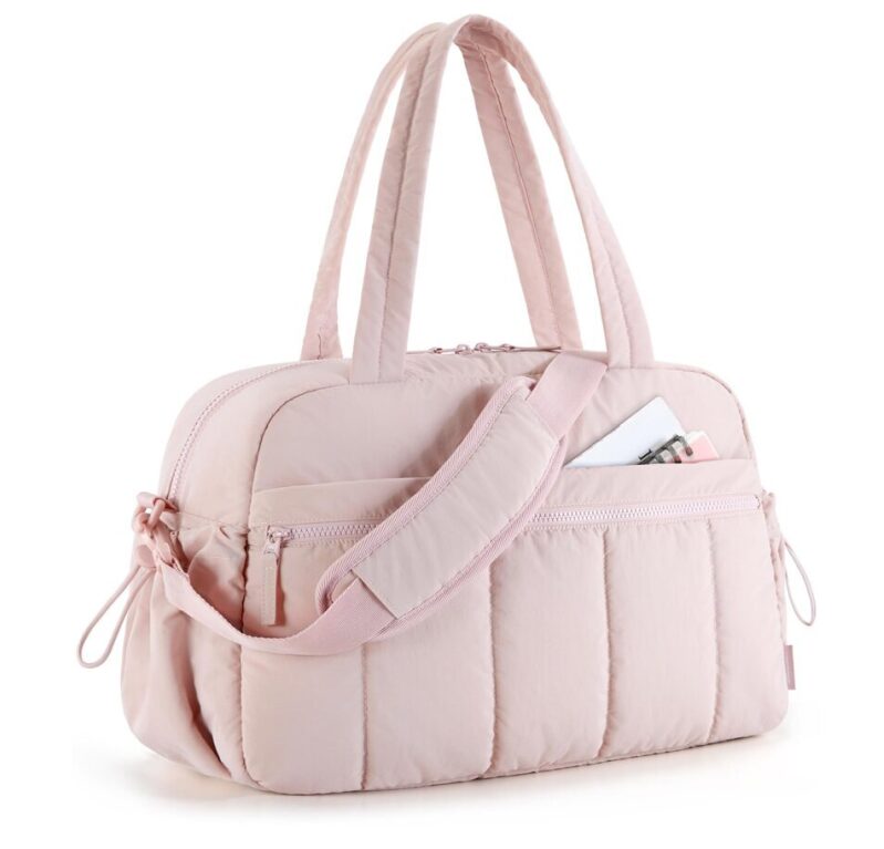 BAGSMART Women's Gym Bag - Perfect for Weekend Getaways