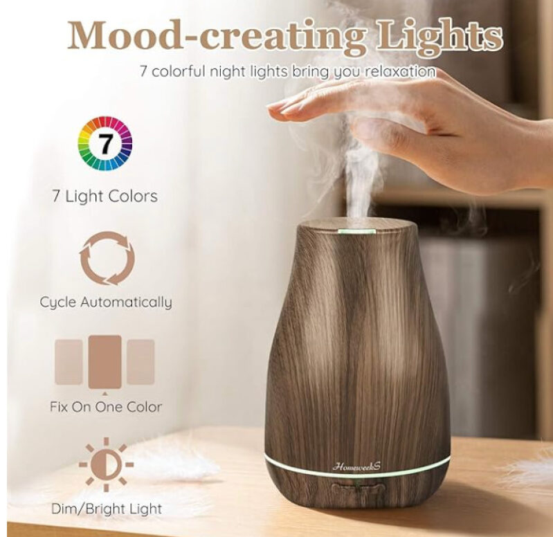 Affordable Homeweeks Portable Aroma Diffuser - Perfect for Any Space