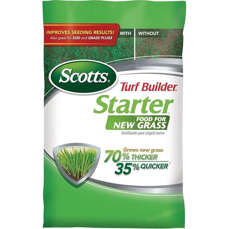 Scotts Turf Builder Starter Fertilizer for New Grass - 15lbs