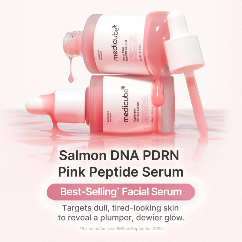 Medicube Salmon DNA PDRN Pink Peptide Serum - 30ml