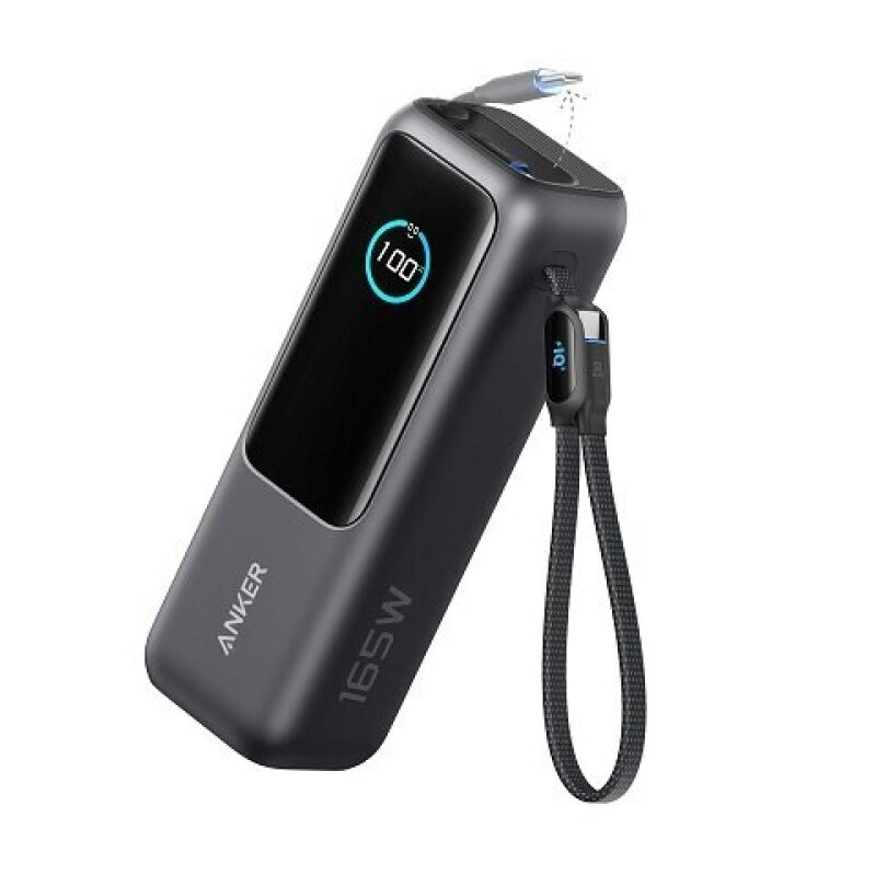 Powerful 25,000mAh Anker Portable Charger with 100W Output - Ideal for MacBooks and More