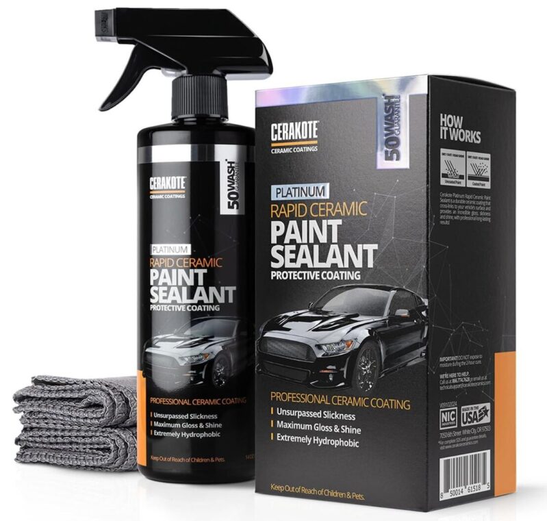 CERAKOTE® Platinum Rapid Ceramic Paint Sealant - Ultimate Protection for Your Vehicle