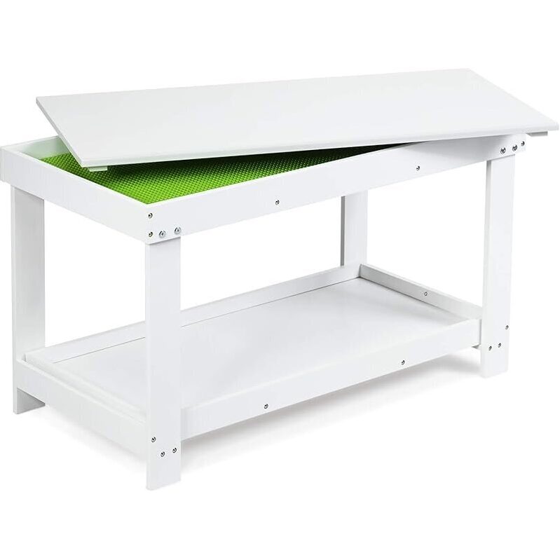 Patented Solid Wood Kids Activity Play Table - Multifunctional & Safe