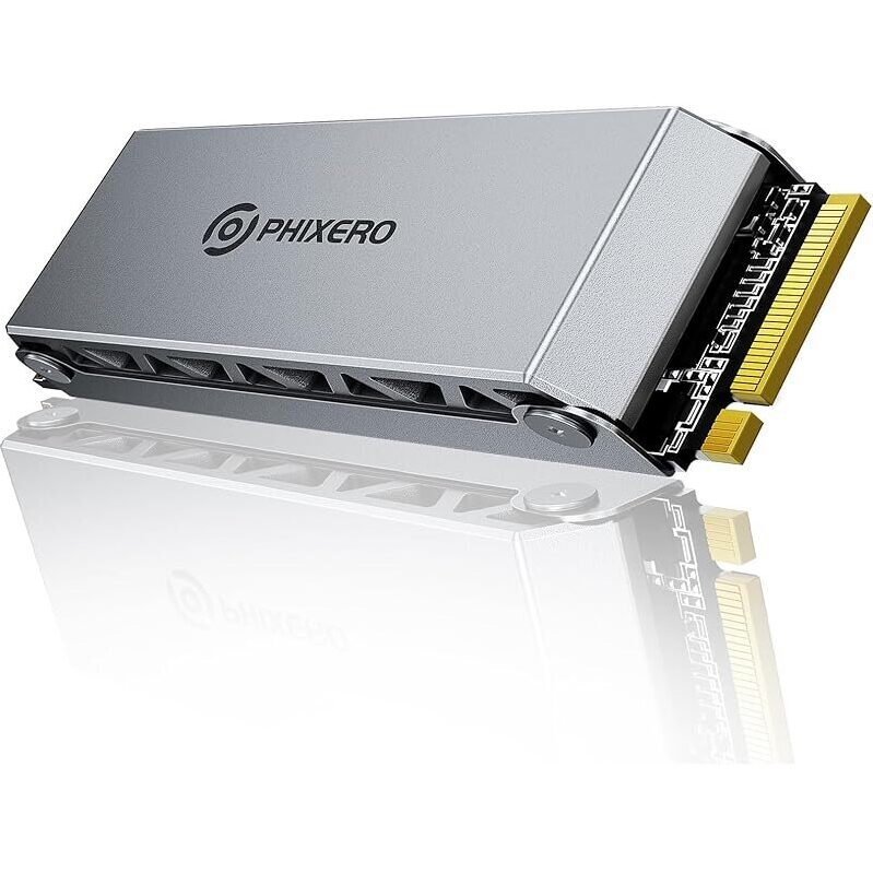 PHIXERO 2TB NVMe M.2 SSD - Ideal Storage for PS5 and Gaming Consoles