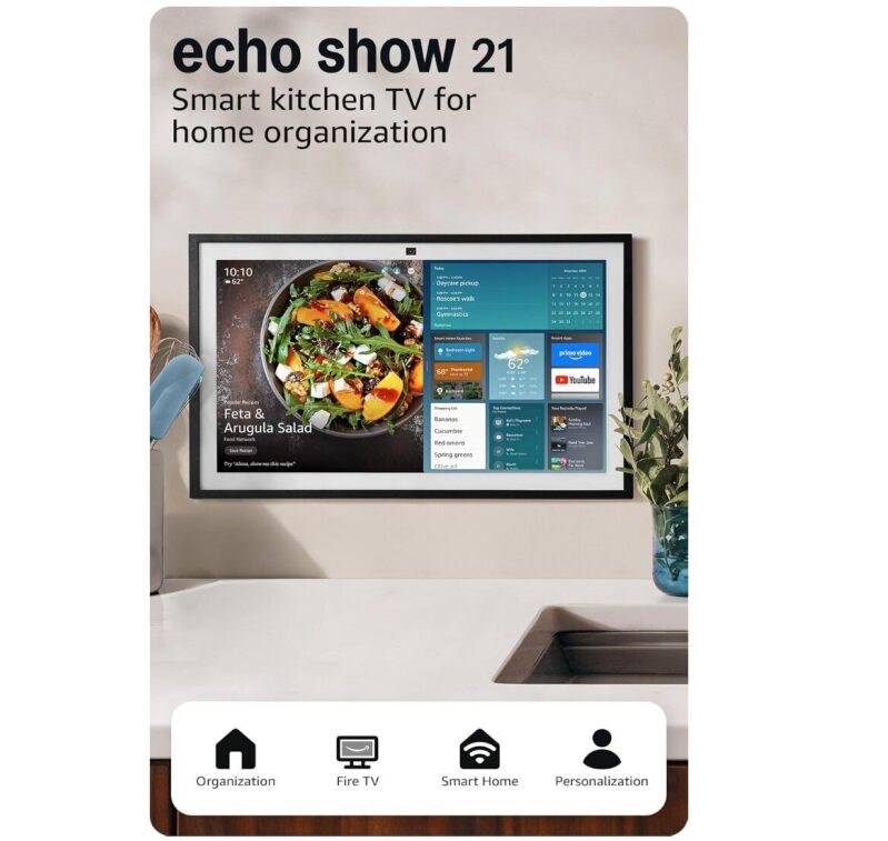 Amazon Echo Show 21-inch Smart Display - Spring Sale