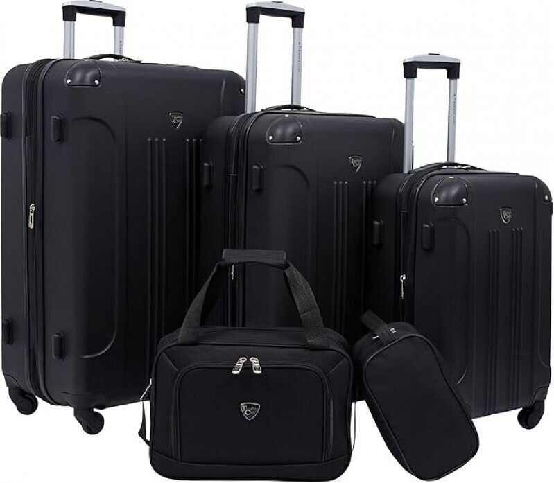 Travelers Club Chicago Expandable Spinner Luggage Set - Best Value Travel Companion