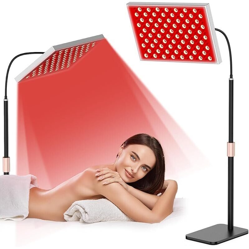 I-Venoya 150-LED Red Light Therapy Lamp for Skin and Muscle Healing