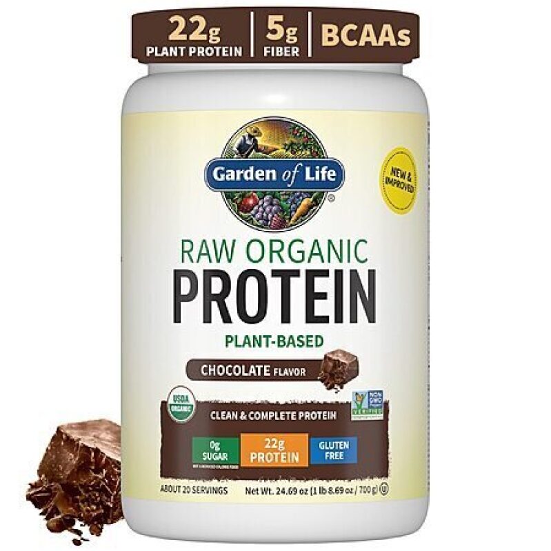 1.5-Pound Garden of Life Vegan Protein Powder (Chocolate) - $16.64 with S&S & Free Shipping