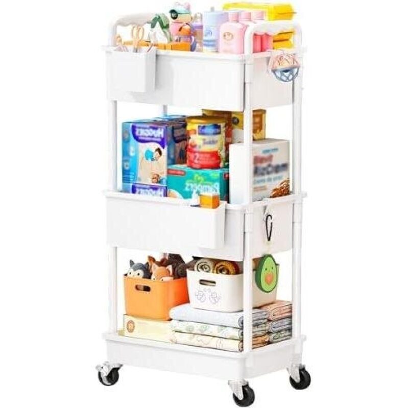 3-Tier Lockable Wheels Baby Diaper Caddy - 47% Off