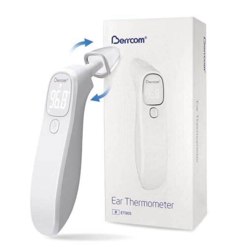 Dual-Mode Ear and Forehead Thermometer for Accurate Temperature Readings