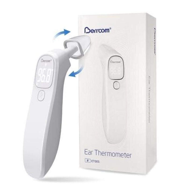 Dual-Mode Ear and Forehead Thermometer for Accurate Temperature Readings