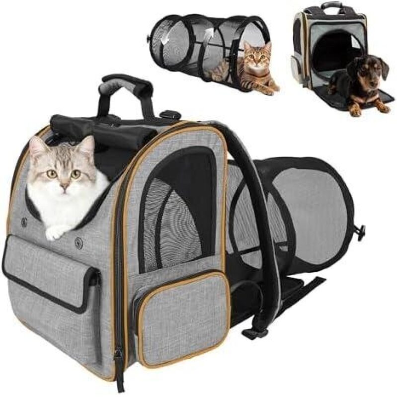 Breathable Dual-Use Pet Carrier Backpack - 50% Off