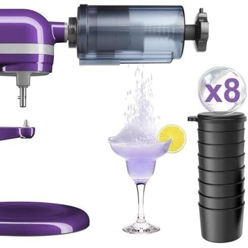 KitchenAid Ice Maker Attachment - 8 Reusable Trays