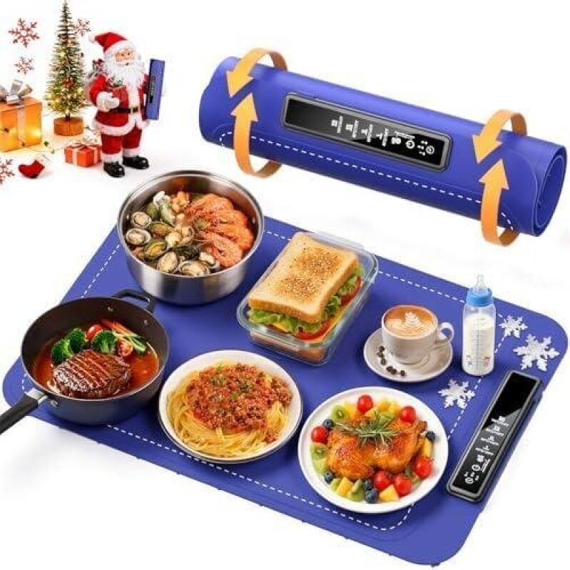 Portable Silicone Heat Mat for Food Preservation - 50% Discount