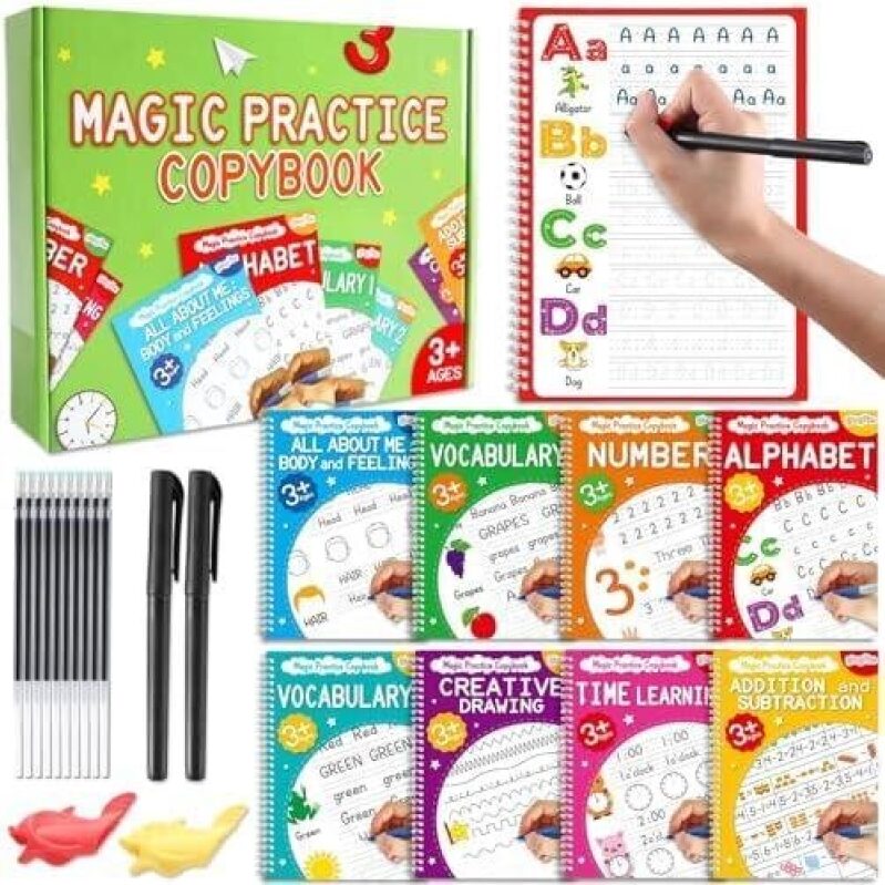 Magic Practice Copybook Set - 50% OFF