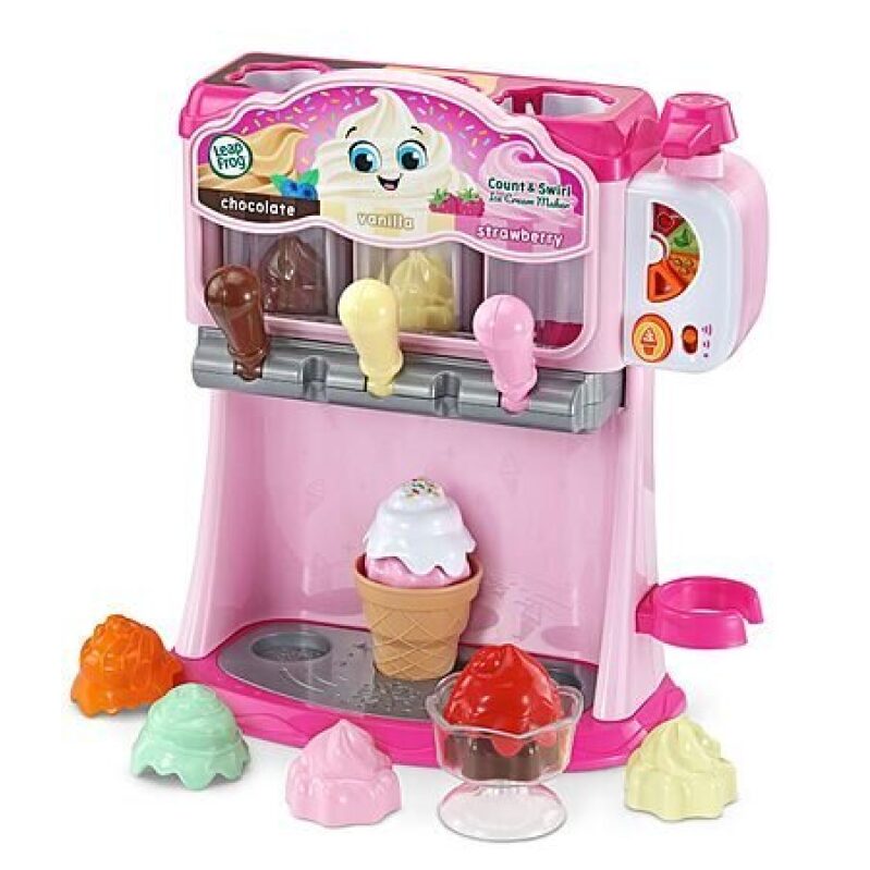 LeapFrog Count and Swirl Ice Cream Maker Playset - Educational Toy for Kids