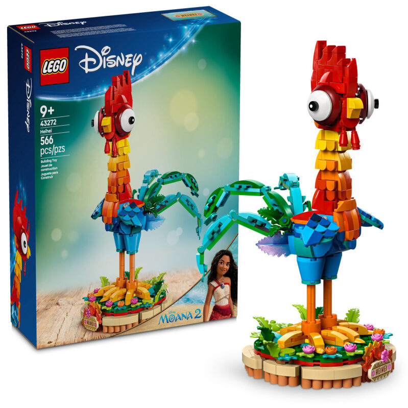 LEGO Disney Moana 2 Heihei Building Toy 43272 - A Fun, Creative Toy for Ages 9 and Up