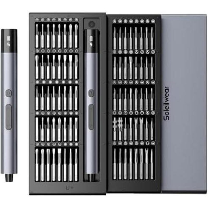 80-in-1 Torque Electric Screwdriver Set - 67% OFF