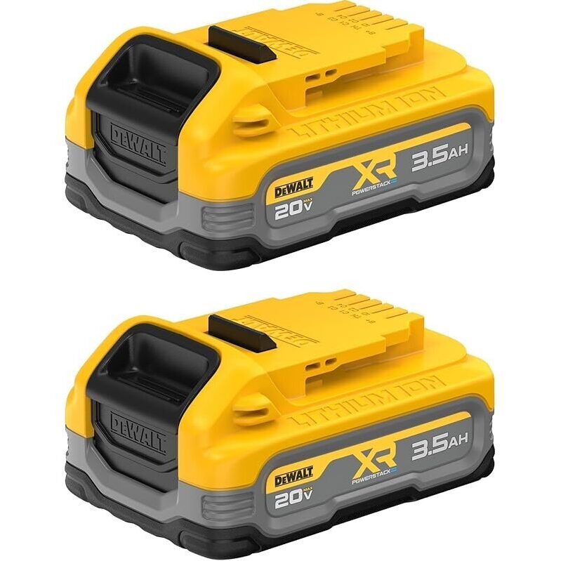 Powerful DEWALT 20V MAX XR 3.5Ah Battery - 2-pack