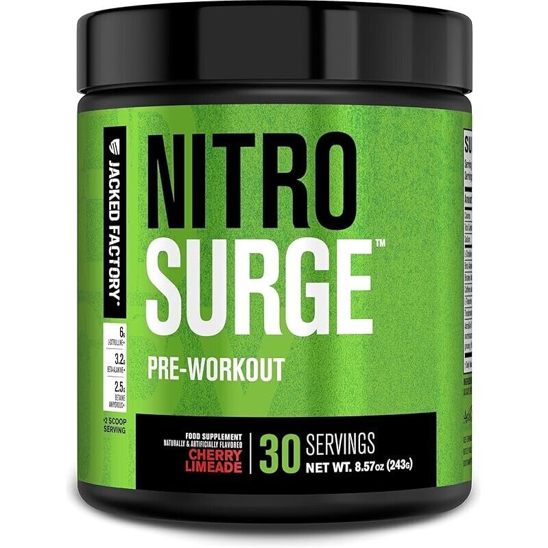 Nitrosurge Pre Workout Supplement - Boost Energy & Strength