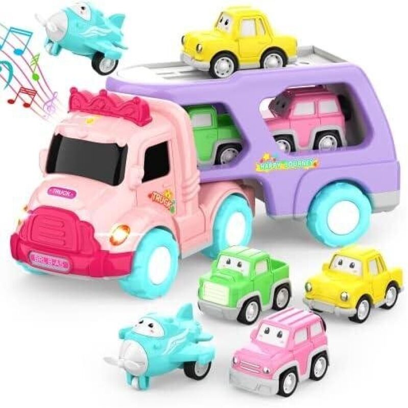5-in-1 Friction Truck Toy with Sound - 48% Discounted