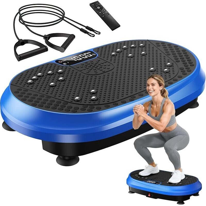 HVX Vibration Plate Exercise Machine - Enhance Muscle Tone Efficiently