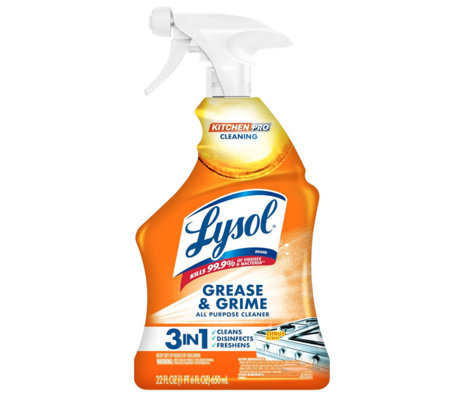 Lysol Pro Kitchen Anti-Bacterial Cleaner Spray - Citrus Scent