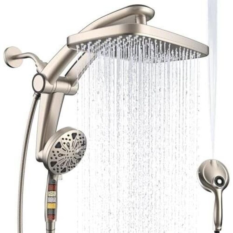 Double Function Magnetic Shower Head with Pressure Boost - 56% Off