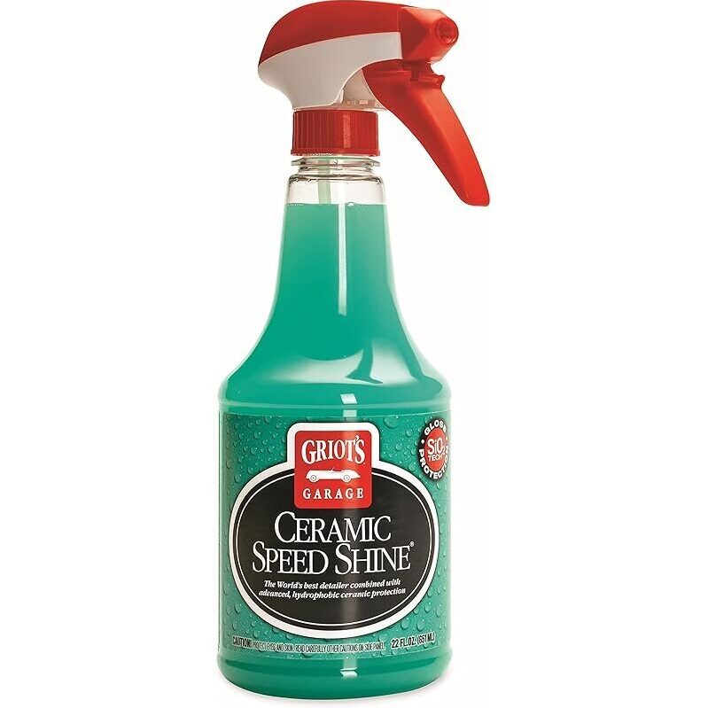 Griot's Garage Ceramic Speed Shine Detail Spray 22oz - High-Performance Auto Detailer