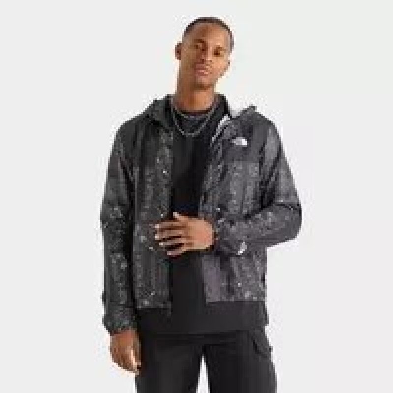 The North Face Men's Printed Mountain Jacket - Ultimate Outdoor Protection