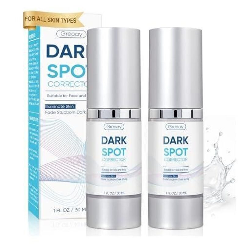 Greoay Dark Spot Corrector Serum - Dual Bottle Deal, 30% OFF