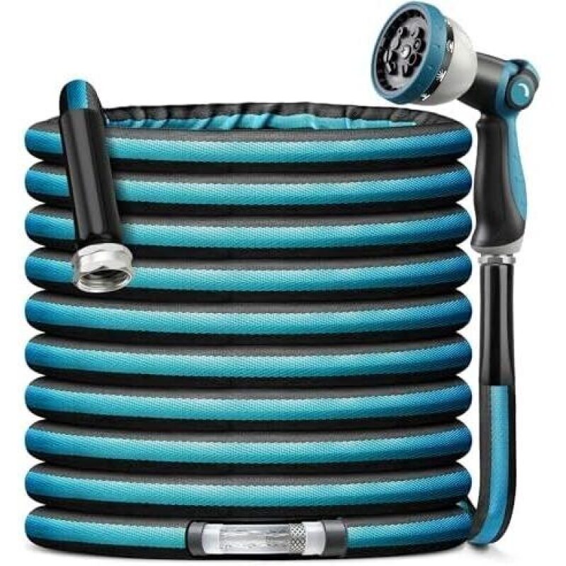 100 Foot Lightweight and Durable Garden Hose with 50% Discount