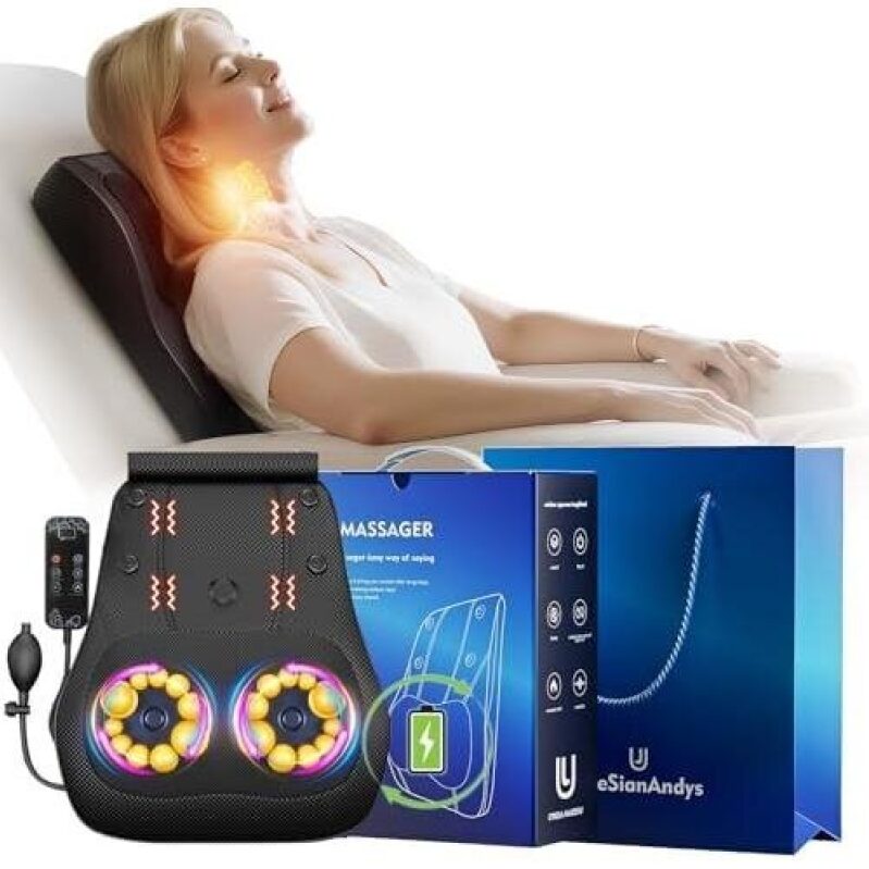 3D Massage Pillow with Wireless Heat - 50% Off