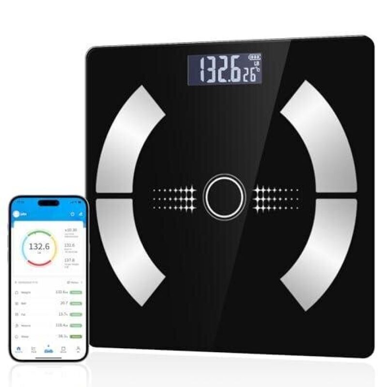 Smart Digital Body Weight Scale with Bluetooth Connectivity - 75% Discount