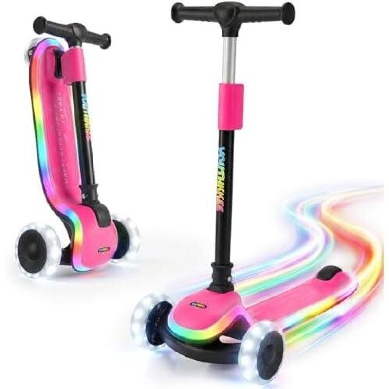 Kids LED Light-Up Tricycle Scooter - 48% OFF