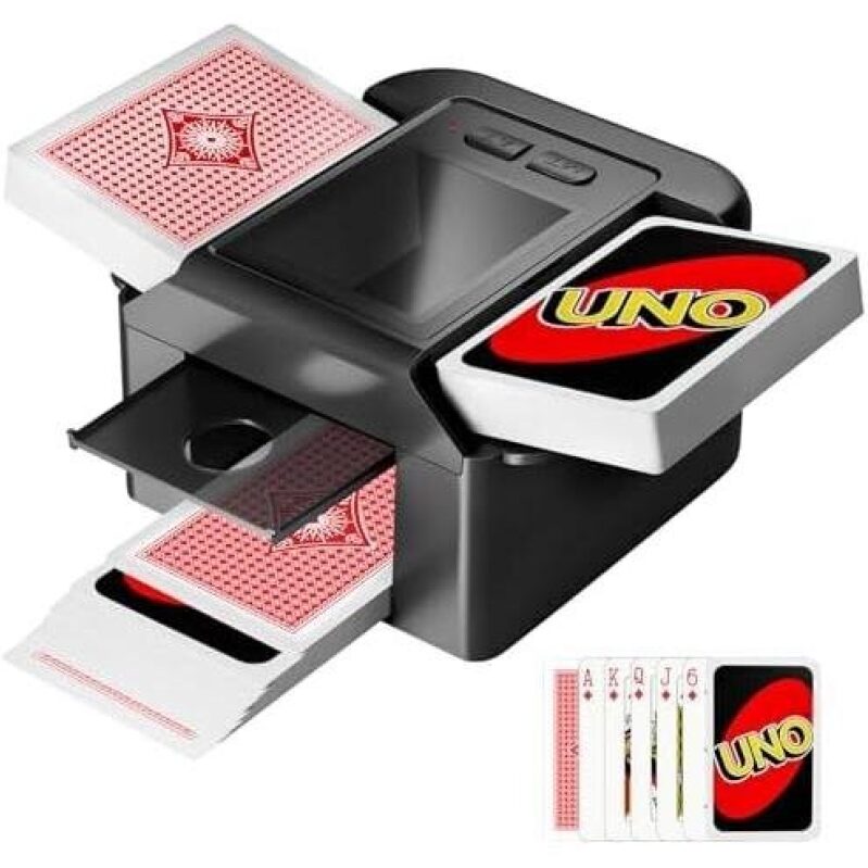 USB-C Dual Deck Electric Card Shuffler - 52% Off